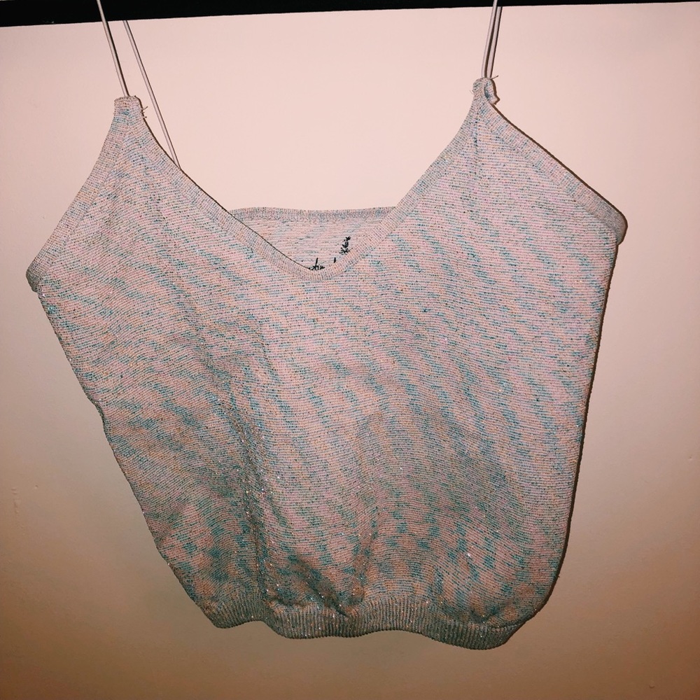 Free People Cropped Tank Top